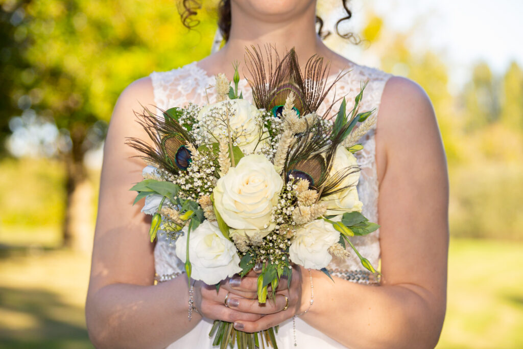 Bouquet de mariée by le comptoir des fleurs